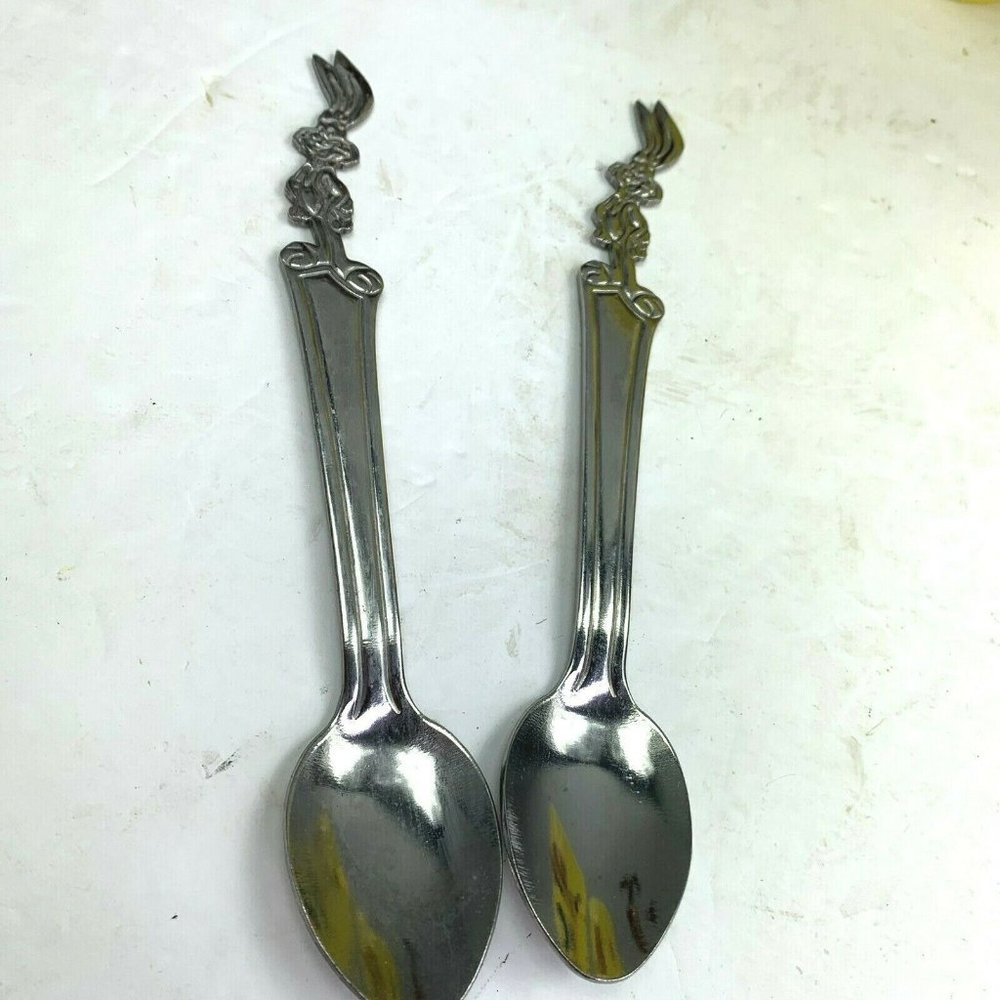 Nestle Quik Nesquik Lot Spoons Blender Pitcher Cups Rabbit Stainless Steel Milk - Picture 5 of 9
